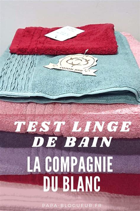 Mes Draps De Bain La Compagnie Du Blanc