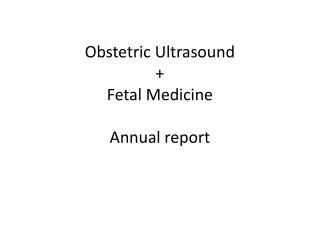 PPT - Obstetric Ultrasound PowerPoint Presentation, free download - ID ...