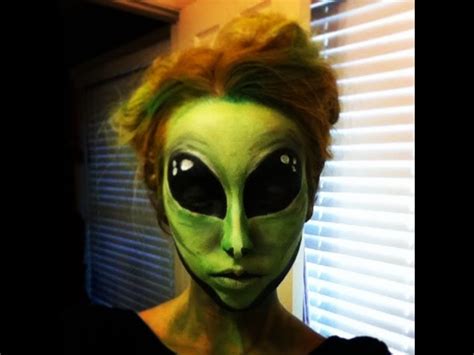 Alien Face Makeup Tutorial Saubhaya Makeup