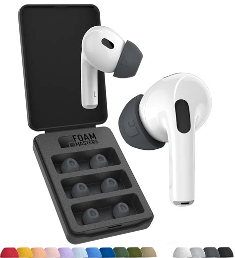 Amazon.com: Foam Masters Ultra-Premium Memory Foam Ear Tips for AirPods ...