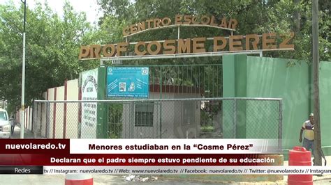 Menores estudiaban en la Cosme Pérez YouTube