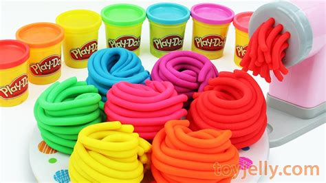 Learn Colors With Play Doh Pasta Spaghetti Making Machine Baby Toy