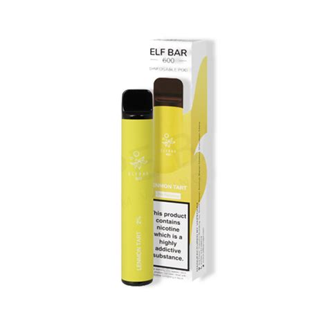 Lemon Tart Elf Bar Disposable Vape Vape Xperts Uk