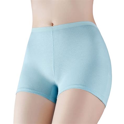 Weaiximiung Womens Panties Plus Size High Waist Women Solid Pure