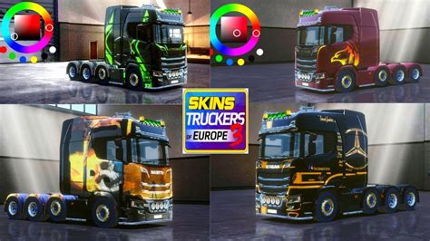 Truckers Of Europe New Skins Truckersofeurope Skin Youtube