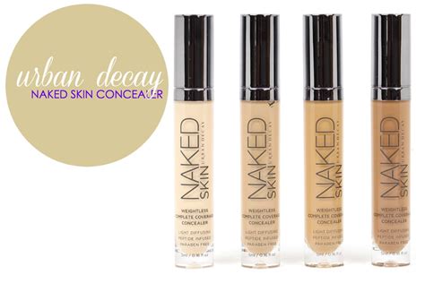 Urban Decay Naked Skin Weightless Complete Coverage Concealer Review