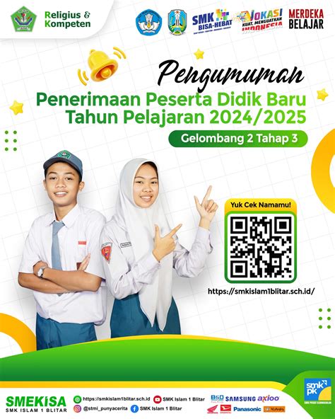 PENGUMUMAN PPDB GELOMBANG 2 TAHAP 3 TAHUN PELAJARAN 2024 2025 SMK