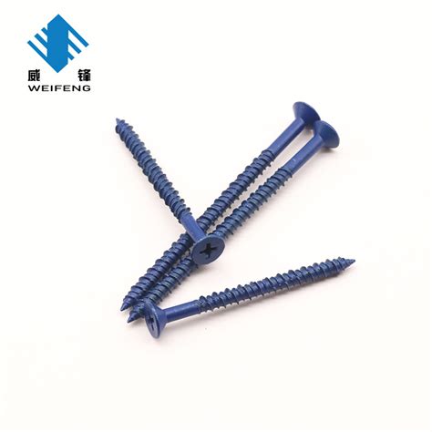 Black Gray Phosphated Bugle Head Gypsum Board Screw Coarse Thread