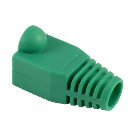 Bota Para Conector RJ45 10 Unidades Color Verde