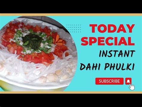 Dahi Phulki Recipe Instant Dahi Phulki Dahi Pakoriyan Banane Ka