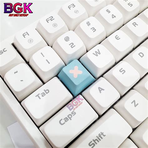 Keycap L N T Cherry Profile Ch M O Xanh Cute Ch T Li U Pbt In