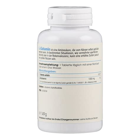 L Glutamine 1000 Mg At Cenaverde B V