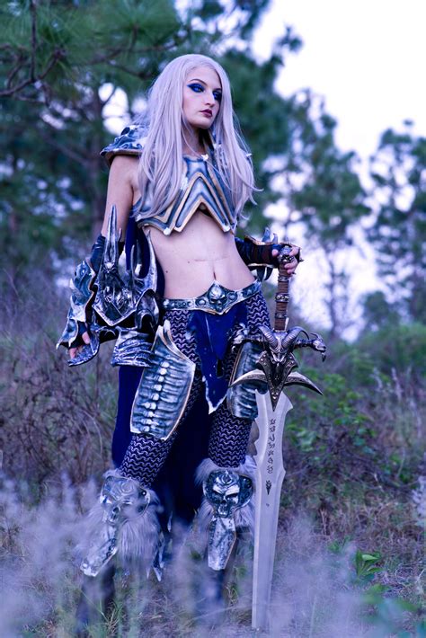 Arthas Female Lich King Cosplay by DarkLadyCosplay on DeviantArt