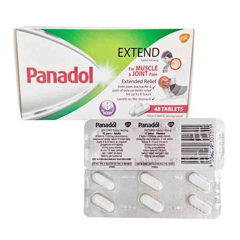 Panadol Extend 48s 1box Ready Stock Exp 2026 Shopee Malaysia