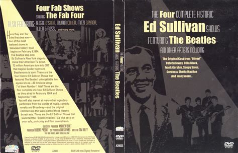 Jfn Beatles Music Memories Four Complete Historic Ed Sullivan Shows