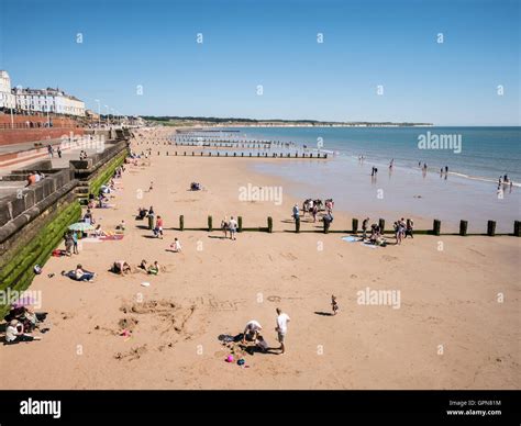 North Sands Bridlington and Flamborough Head East Yorkshire UK Stock ...