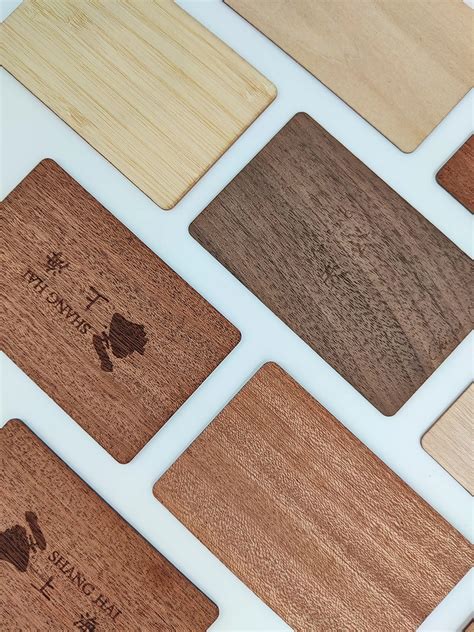 Custom Luxury Printing Bamboo Rfid Nfc Business Key Wood Wooden Card Buy Wooden Card Wood Card