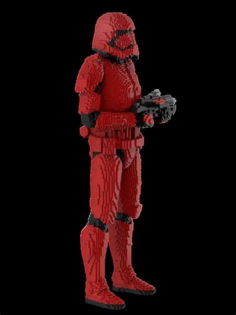 LEGO Sith Trooper Statue Building Instructions INSTRUCTIONS ONLY No ...