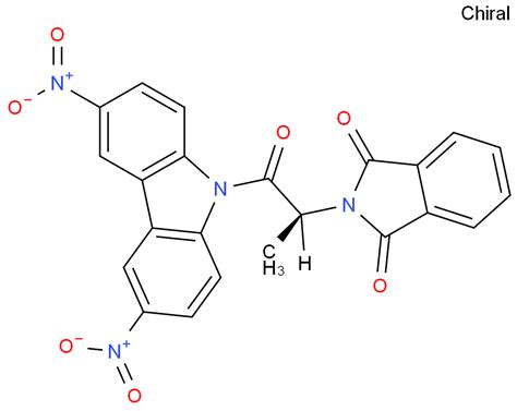 2 2S 1 3 6 Dinitro 9 Carbazolyl 1 Oxopropan 2 Yl Isoindole 1 3