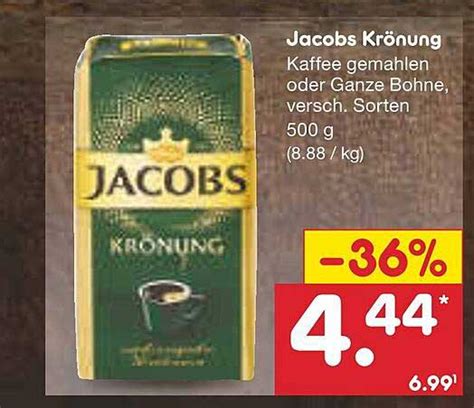 Jacobs Krönung Angebot bei Netto Marken Discount 1Prospekte de