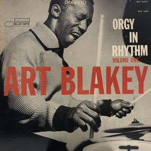 B Orgy In Rhythm Volume Art Blakey Hmv Books Online Bst