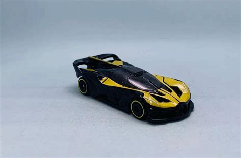 Hot Wheels Bugatti Bolide Black Yellow Etsy