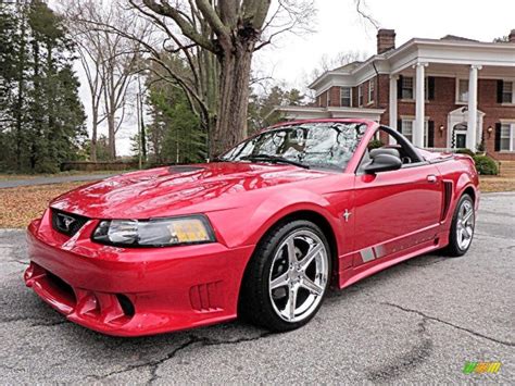 Laser Red Metallic Ford Mustang Saleen S Speedster Exterior