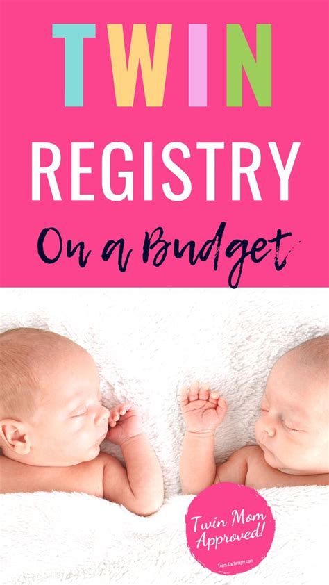 Twin Registry On A Budget Yes You Can Get Everything You Need For