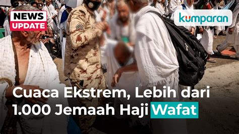 Lebih 1 000 Jemaah Haji Wafat Akibat Cuaca Panas Ekstrem Mayoritas