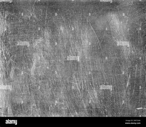 Dark Old Scratched Metal Texture Black And White Stock Photos Images