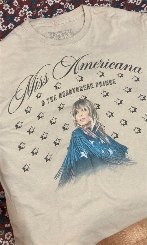 TAYLOR SWIFT MISS AMERICANA OFFICIAL MERCH, Men's Fashion, Tops & Sets ...