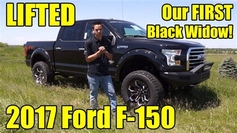 Lifted 2017 Ford F 150 Check Out Our First Ever F 150 Black Widow By