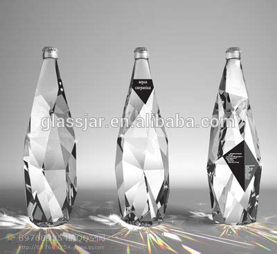 Ml Luxurious And Diamond Shape Glass Wine Bottle Buy Unique Shaped