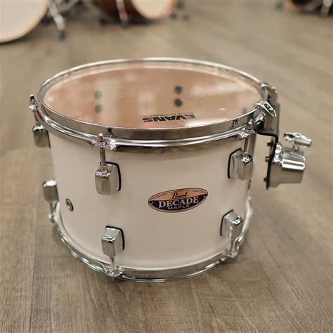 Used 8x12 Pearl Replica Decade Maple Tom W ISS Mount Reverb