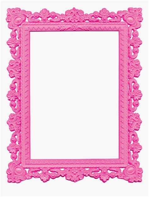 Transparent None Clipart - Pink Frame Png Baby, Png Download ...