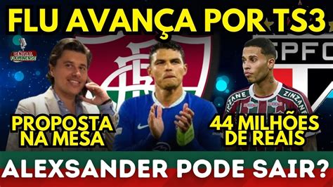 Agora Vai Fluminense Oferece Contrato A Thiago Silva Alexsander