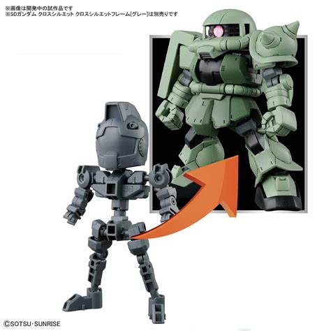 Sd Gundam Cross Silhouette Zaku Ii Nz Gundam Store