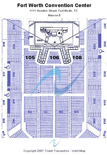 Fort Worth Convention Center Arena Tickets And Fort Worth Convention