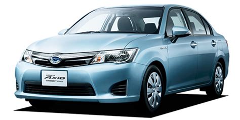 Toyota Corolla Axio Hybrid Specs Dimensions And Photos Car From Japan