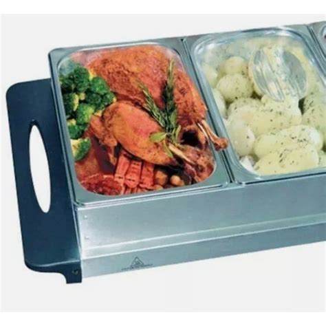 300w Stainless Steel Server Pan Hot Plate