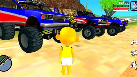 Mesin Gun Upin Dan Pak Anton H4ncurkan Mobil Monster Oyanio Tv YouTube