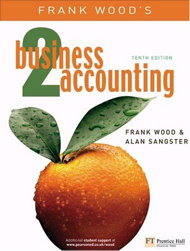 Solutions For Frank Wood S Business Accounting V Th Edition