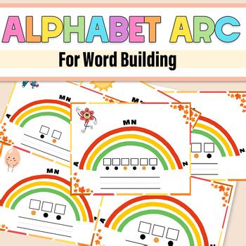 Alphabet Arc Mat for Phonics|Alphabet Arc Word Building Mat|Rainbow ...