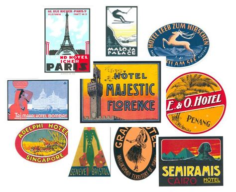 34 best images about Vintage travel stickers on Pinterest | Luggage ...