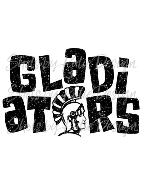 Distressed Gladiators Png Gladiators Vector Digital Gladiators Design