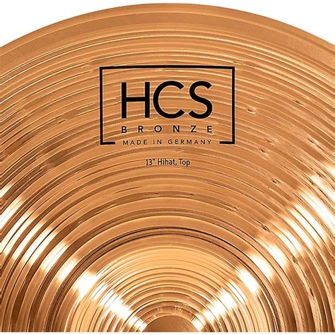 Meinl Hcs Bronze Hi Hat Cymbals In Guitar Center