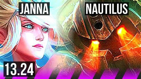 JANNA Draven Vs NAUTILUS Samira SUP 600 Games 0 2 11 BR