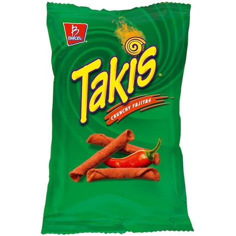 Takis Zesty Taco Seasoned Hot Fries Authentic Mexican Rolled Tortilla