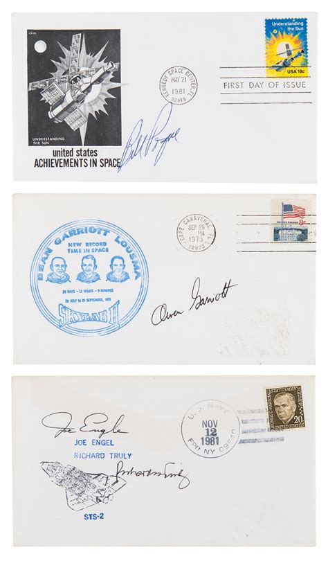 Space Shuttle Astronauts 16 Signed Items RR Auction