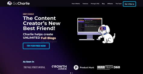 Charlie And 73 Other AI Tools For Content generation